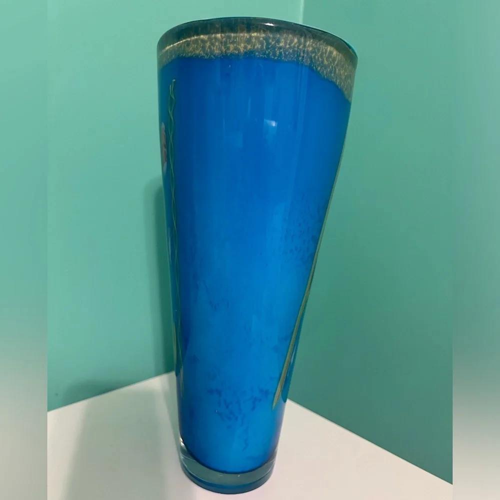Venetian Murano Millefiori Glass Vase created and/or inspired by Dino Ma…